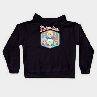 Day Gifts Girls Retro Vintage Kids Hoodie